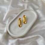 Aurora Oval Studs
