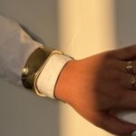 wide cuff bracelet.
