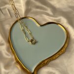 paperclip chain pendant