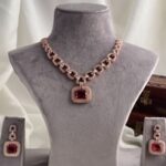 Antique Choker Set with Beautiful Earrings