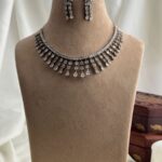 Waterfall Zircon Necklace Set