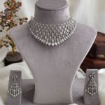 AD Choker with Earrings